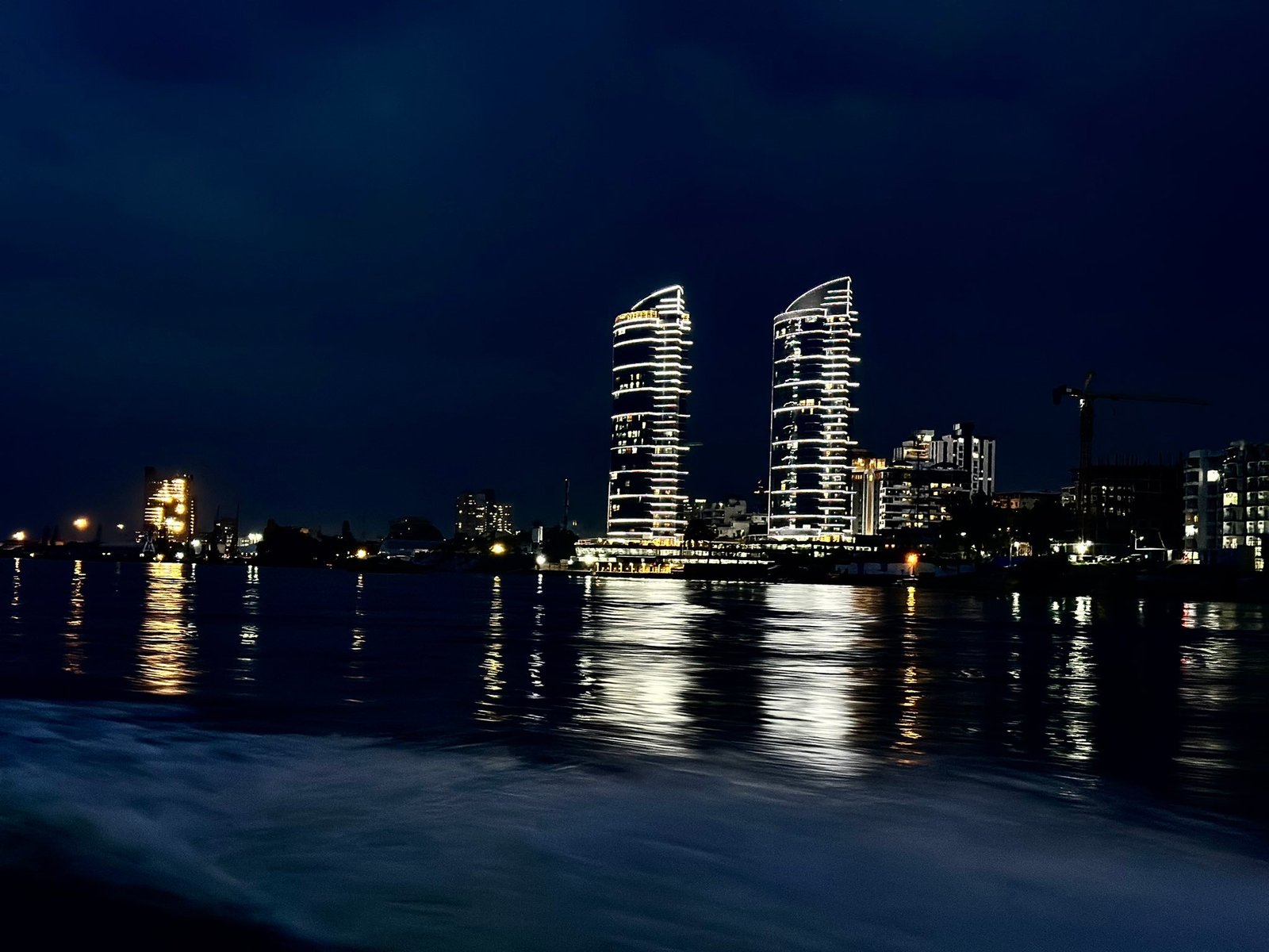 XTRM Group | Kinshasa Twin Towers by night - Les tours jumelles de Kinshasa la nuit